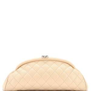 Chanel Timeless Clutch Quilted Caviar #241973C28B